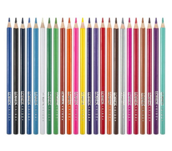 Карандаши цветные 24 цвета(ов) пл. трехгран. ЛОРЕКС Кидз (LXKCPWF-24)