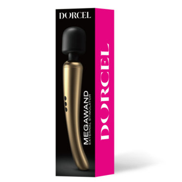Вибратор Dorcel MEGAWAND GOLD, 20 режимов