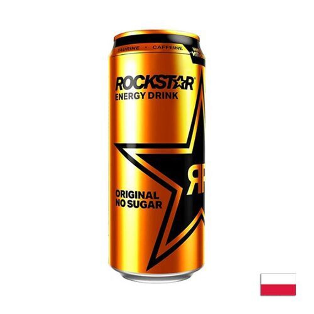 Энергетический напиток Rockstar Зеро 500мл