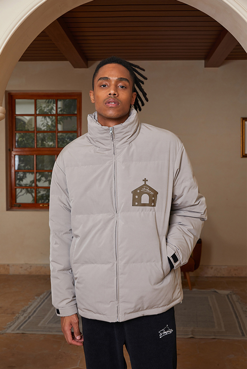 Пуховик DONSMOKE "Church Logo" Down Jacket