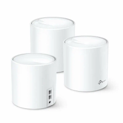 Беспроводной маршрутизатор TP-Link Mesh Deco X60 802.11ax, 3000(574+2400) Мбит/с, 2.4ГГц и 5ГГц, 2xLAN (1-pack)