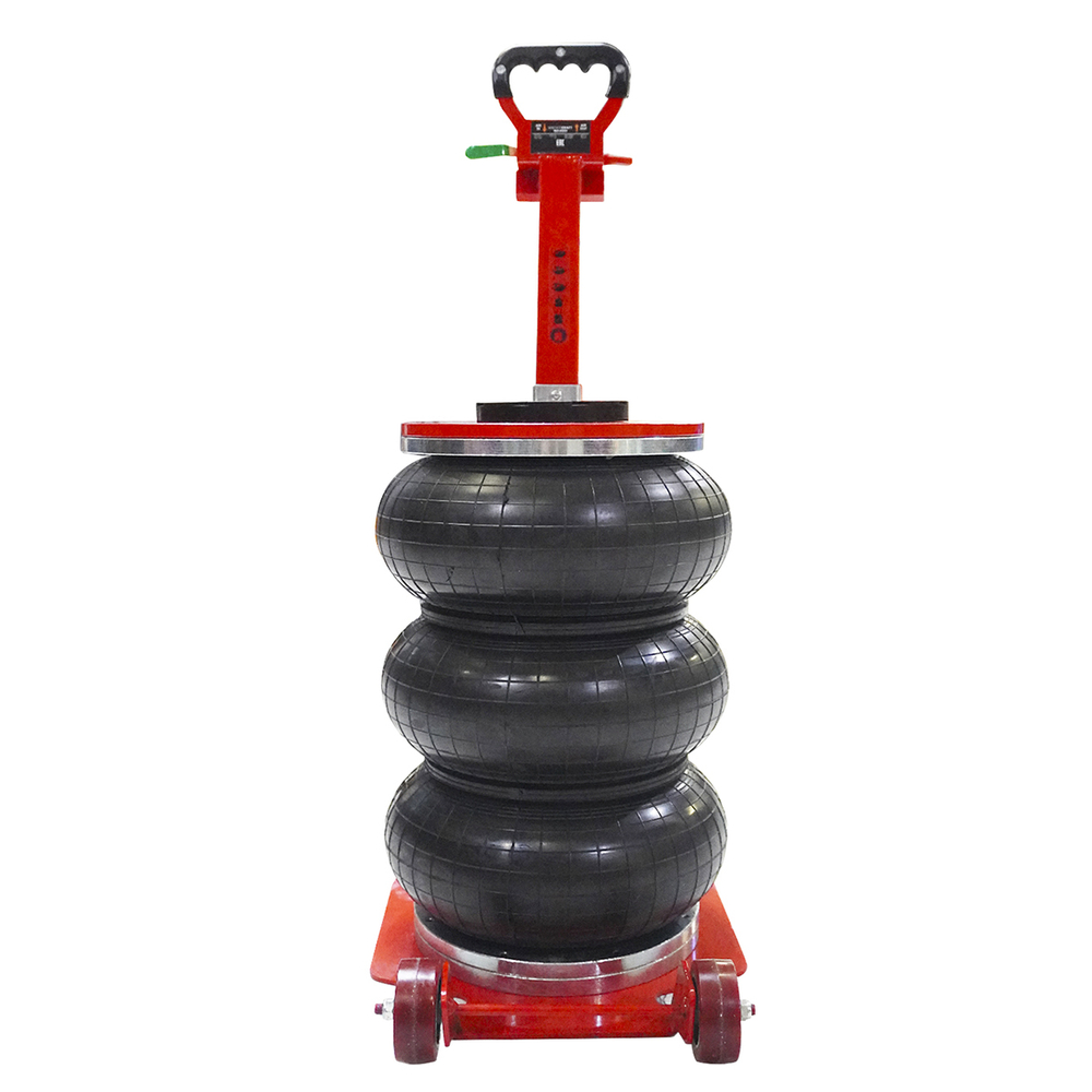 WDK-81813D Домкрат пневматический подкатной 5 т, 145-440 мм, с регулировкой угла наклона рукояти