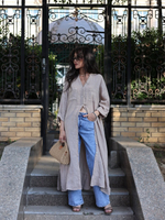 льняное платье-накидка