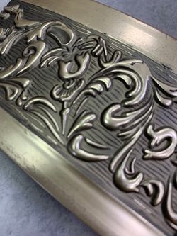 Сатин "Богемия" (7см) декоративная планка (бленда)