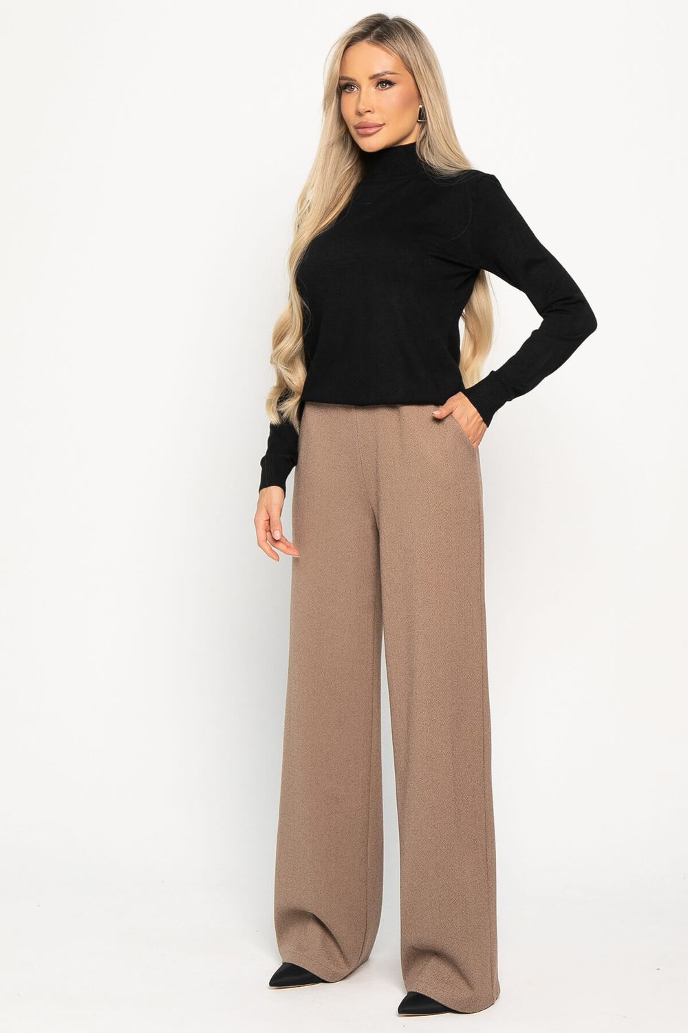 Брюки Остатки тепла (кофе) Б14956-7М LT Collection