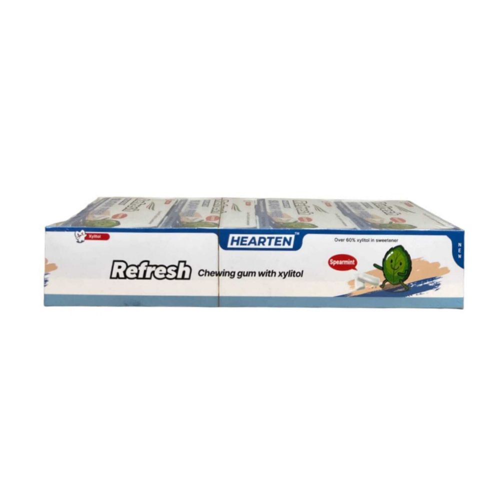 Жевательная резинка Refresh Hearten Spearmint 12 г