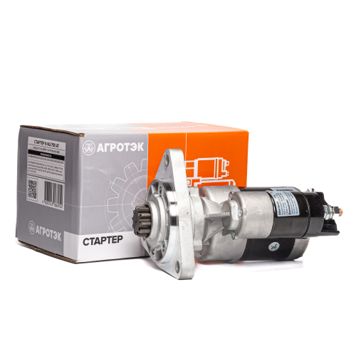 9-142-780 AT Стартер редукторный, МТЗ, дв. ММЗ, 12 В, 2.7 кВт, 10 зуб. АгроТэк