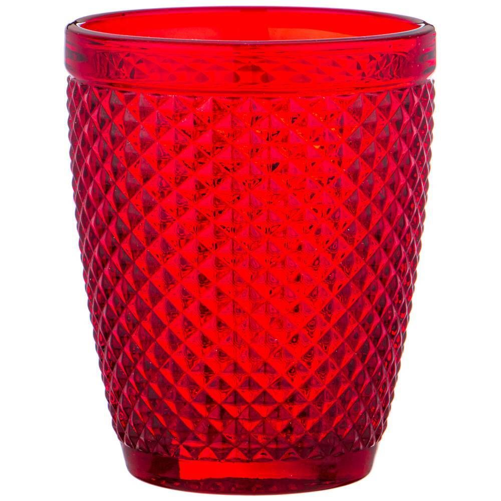 НАБОР СТАКАНОВ "ГРАНАТ" ИЗ 6ШТ. СЕРИЯ "MUZA COLOR" 280МЛ. / В=10 СМ (КОР=6НАБ.)