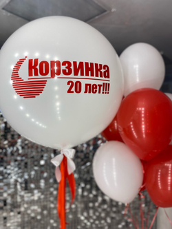 Воздушные шары на открытие магазина №911