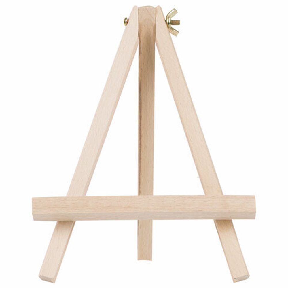 Мольберт настольный из бука 18х24 см, высота холста до 25см, BRAUBERG ART CLASSIC, 192252