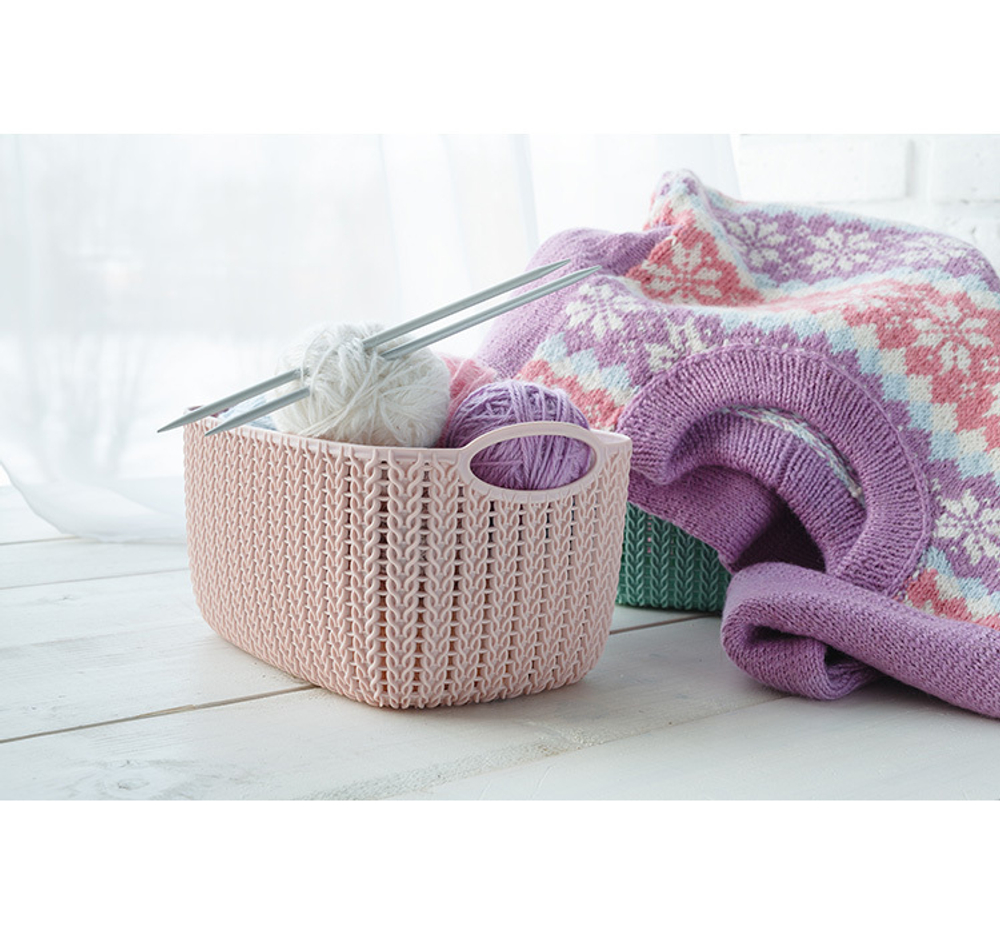 Корзинка ВЯЗАНИЕ 7л М 2381