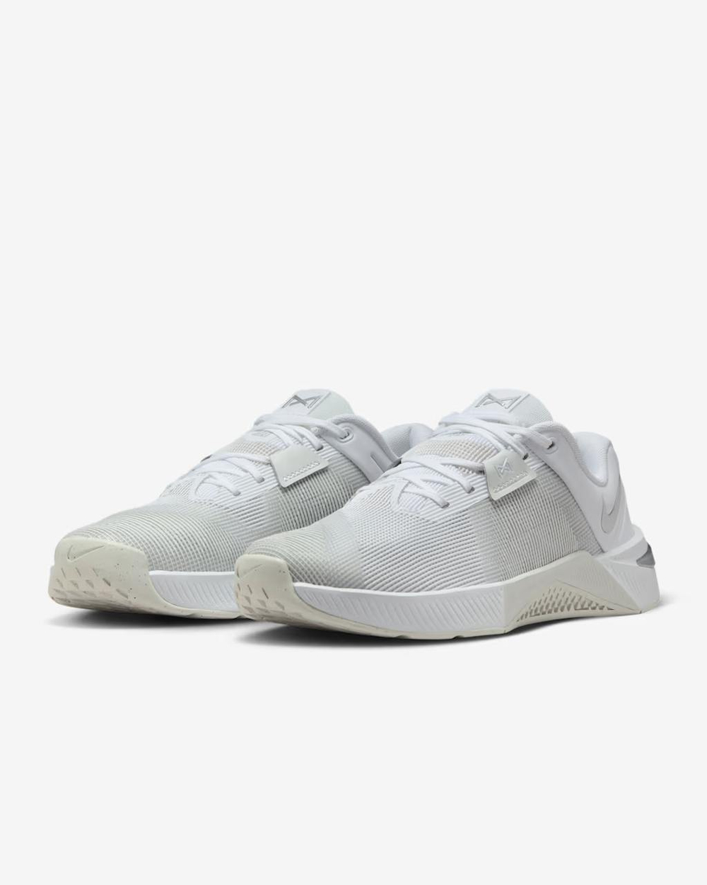 Кроссовки женские Nike Metcon 10 (Серо-Белые)