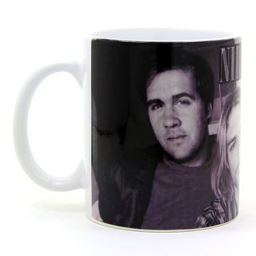 Кружка Nirvana группа/ Курт в пижаме (089)