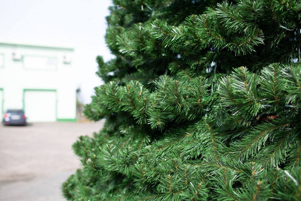 Уличная елка каркасная "Испанская" (пвх) высота от 3 до 30 м