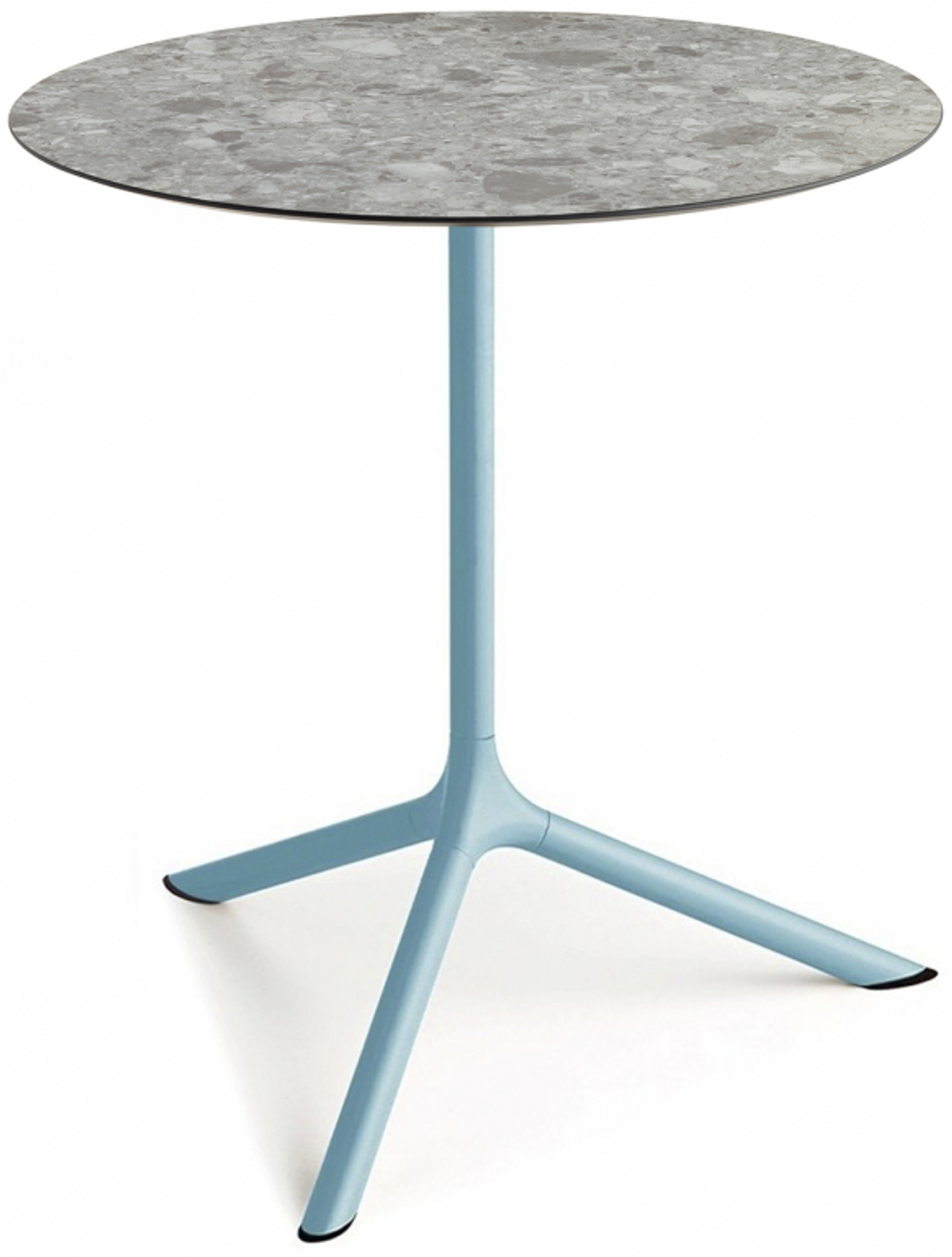 Стол ламинированный обеденный Scab Design Tripe Maxi, голубой, зернистый