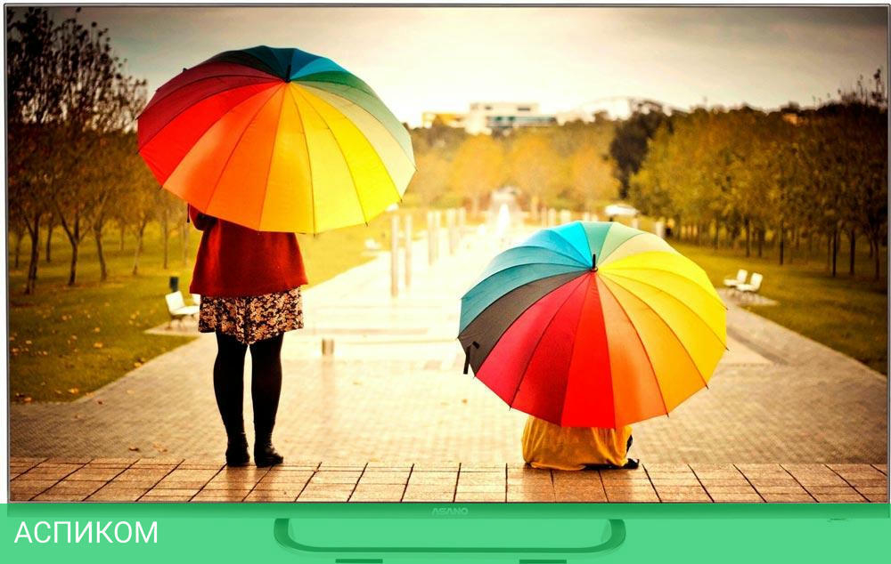 Телевизор Asano 43LF1202T бежевый