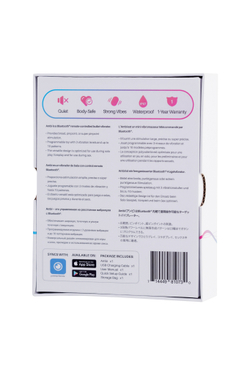Вибропуля LOVENSE Ambi, силикон, розовая, 8,6 см