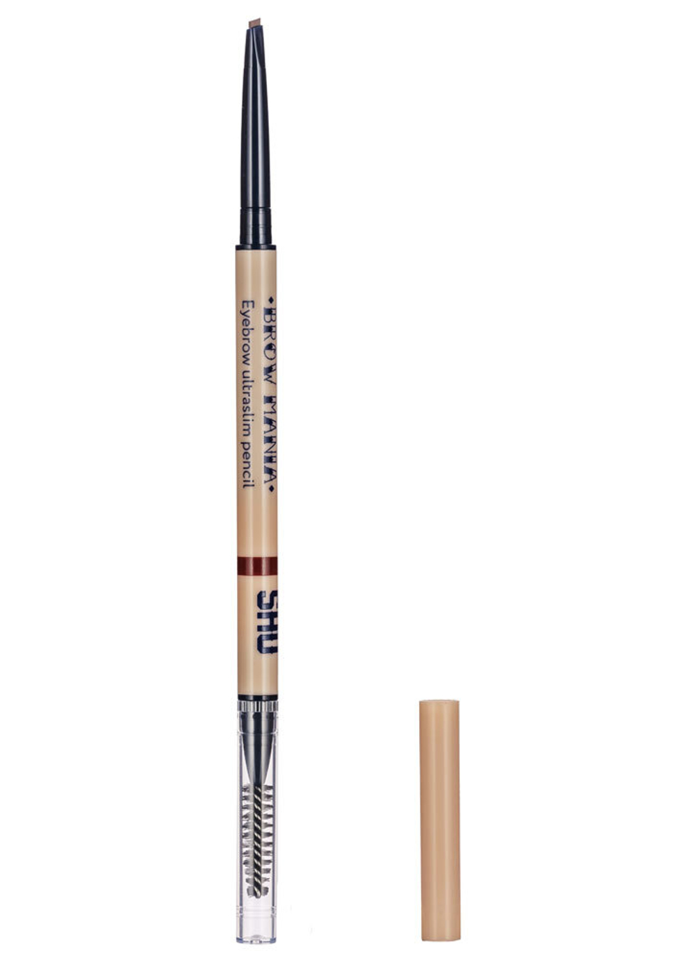 SHU Карандаш для бровей Brow Mania, ультратонкий, тон №221, Холодный коричневый, 0,1 гр