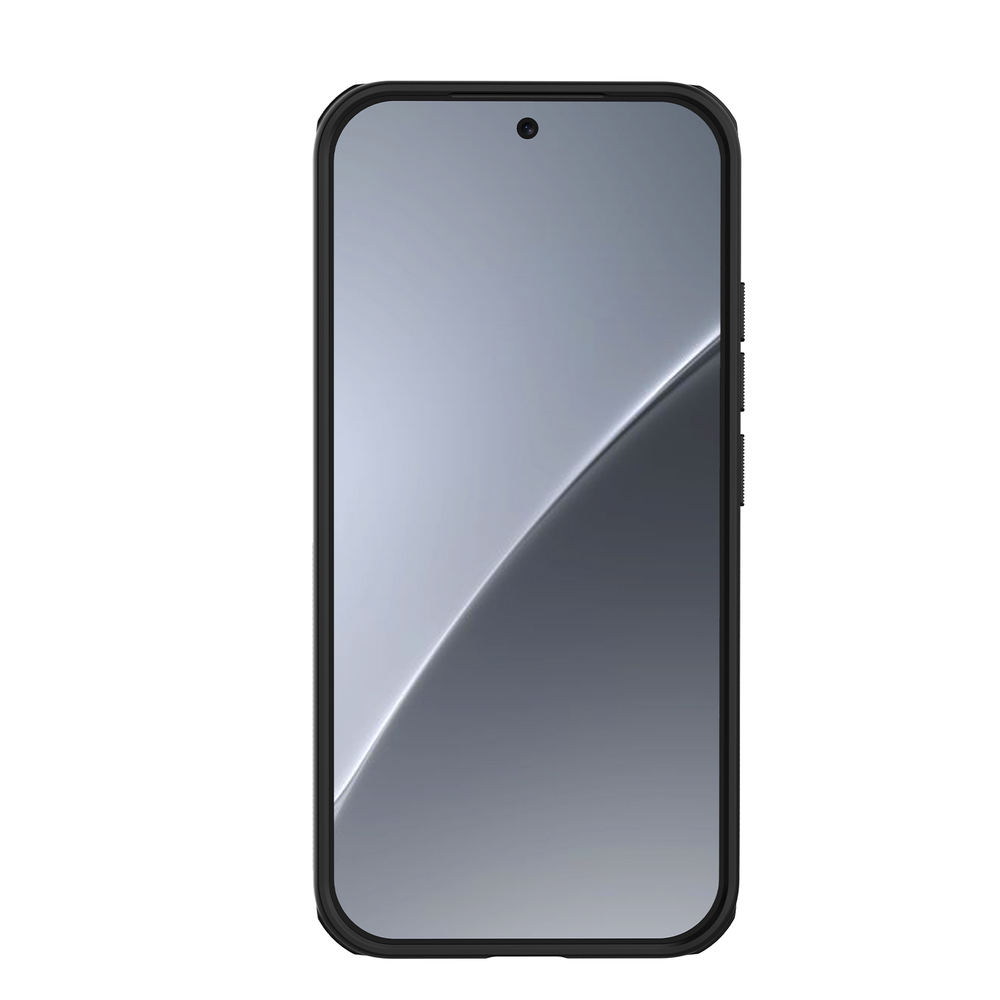 Противоударный чехол черного цвета для Xiaomi 17, серия Super Frosted Shield Pro от Nillkin