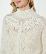 Полуводолазка TWINSET - экрю(242TP3420)