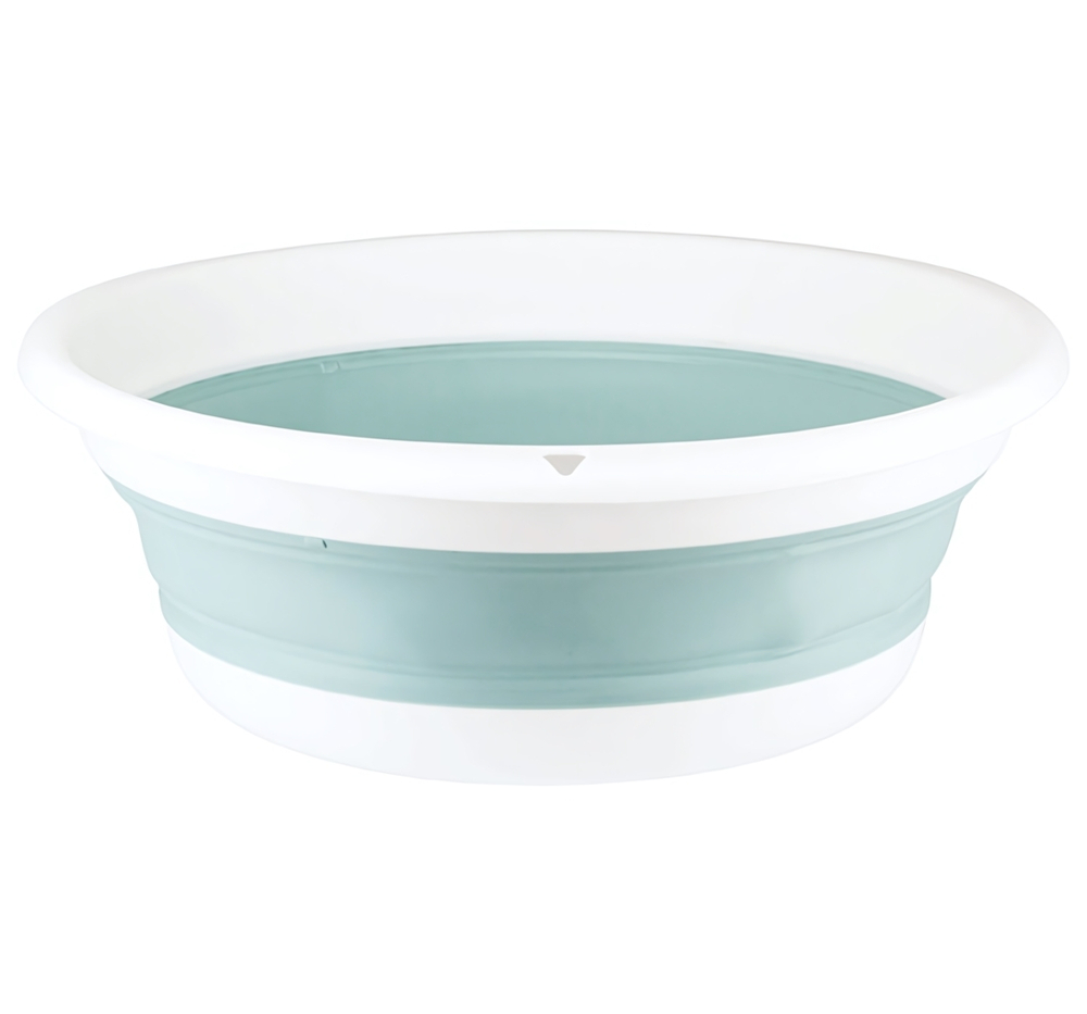 Таз ФЛЕКС 10 л складной, отверстие для подвешивания, материал- полипропилен, ТЭП М2502