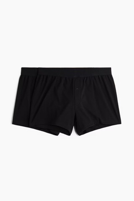H&M Набор трусов-боксеров ( 2 шт.), черный
