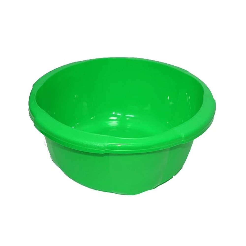 Таз Космея 12,5л зеленый*10 (Ангора)