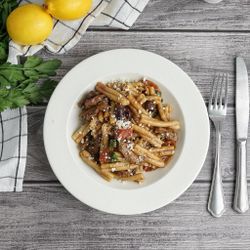 Тарелка глубокая 350 мл d 23,2 см h3,8 см   Noble [6]