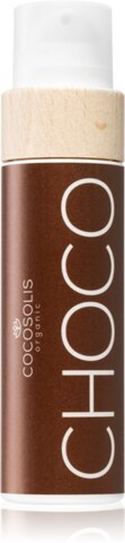 COCOSOLIS CHOCO - ухаживающее масло для дубления основы защитного фильтра /  z zapachem Chocolate 110  ml  / GTIN 3800500519012