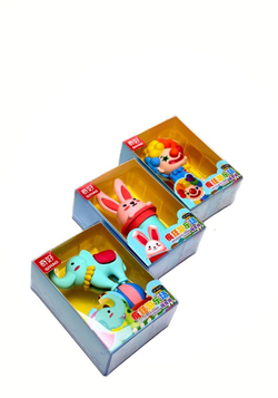 Ластик "Цирк" 7-8 см оптом