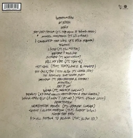 XXXTENTACION – Bad Vibes Forever (Black / Bone White) LP