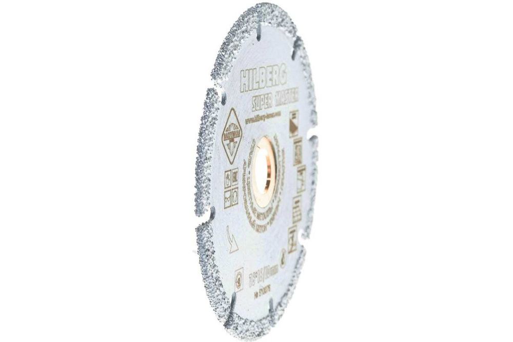 Диск алмазный универсальный 76х10мм Hilberg 510076
