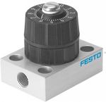 Прецизионный дроссель с обратным клапаном Festo GRP-70-1/8-AL