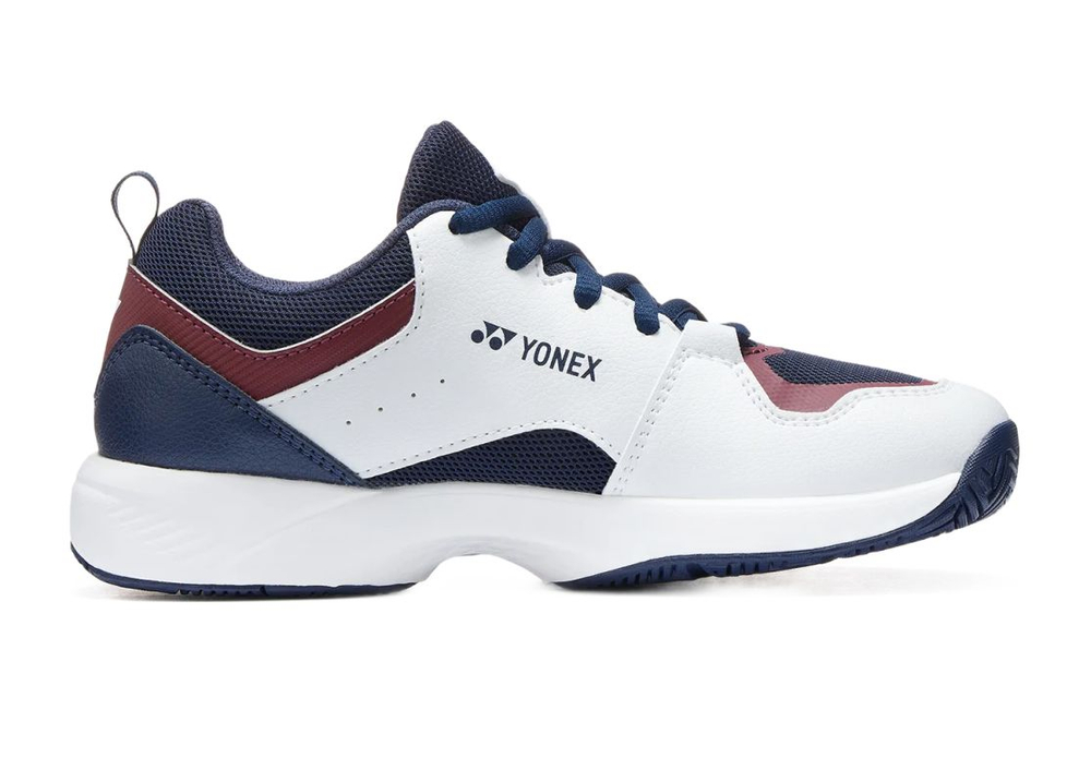 Детские теннисные кроссовки Yonex Power Cushion Pro-Move Junior - white/navy/red