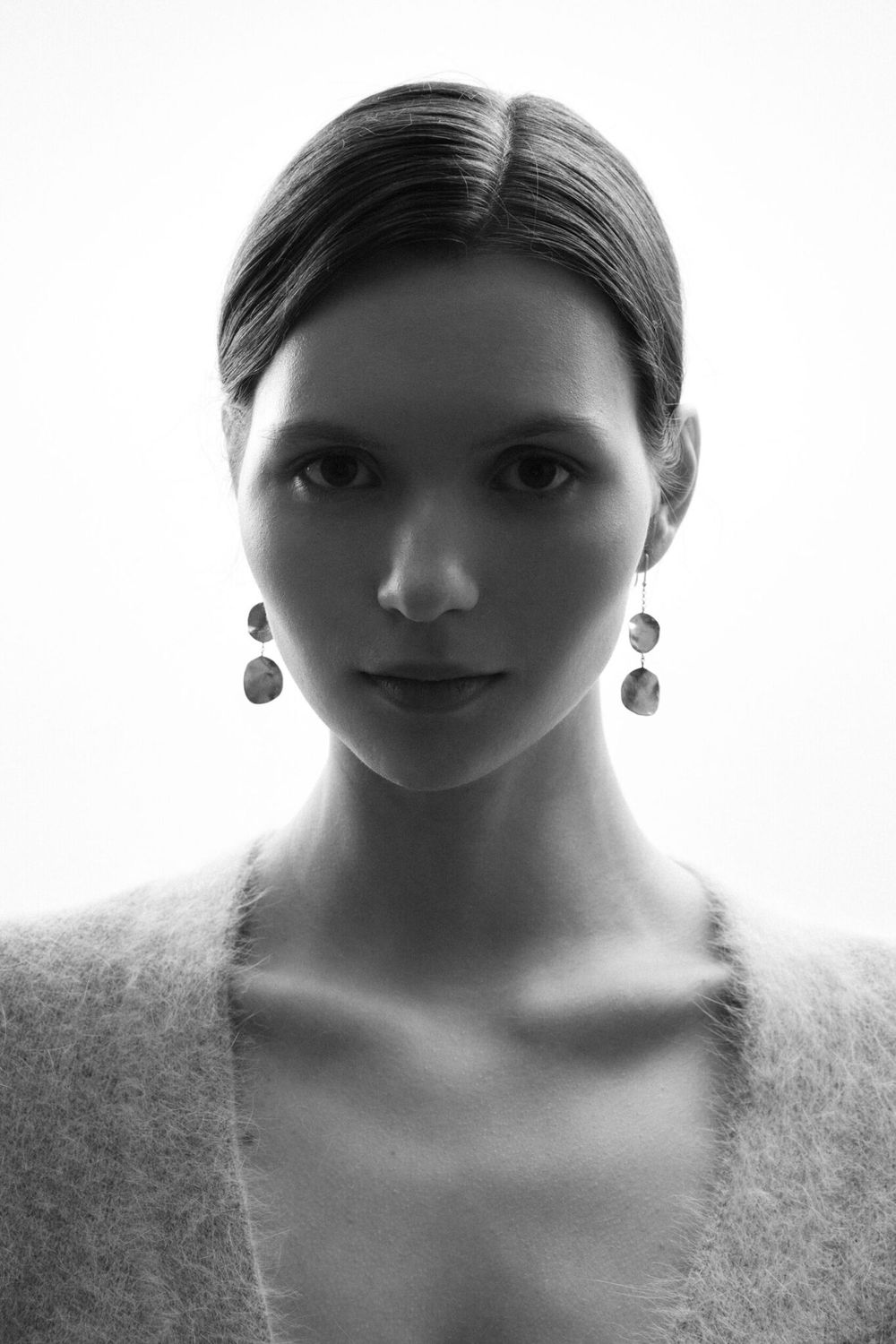 Серьги Пластика длинные