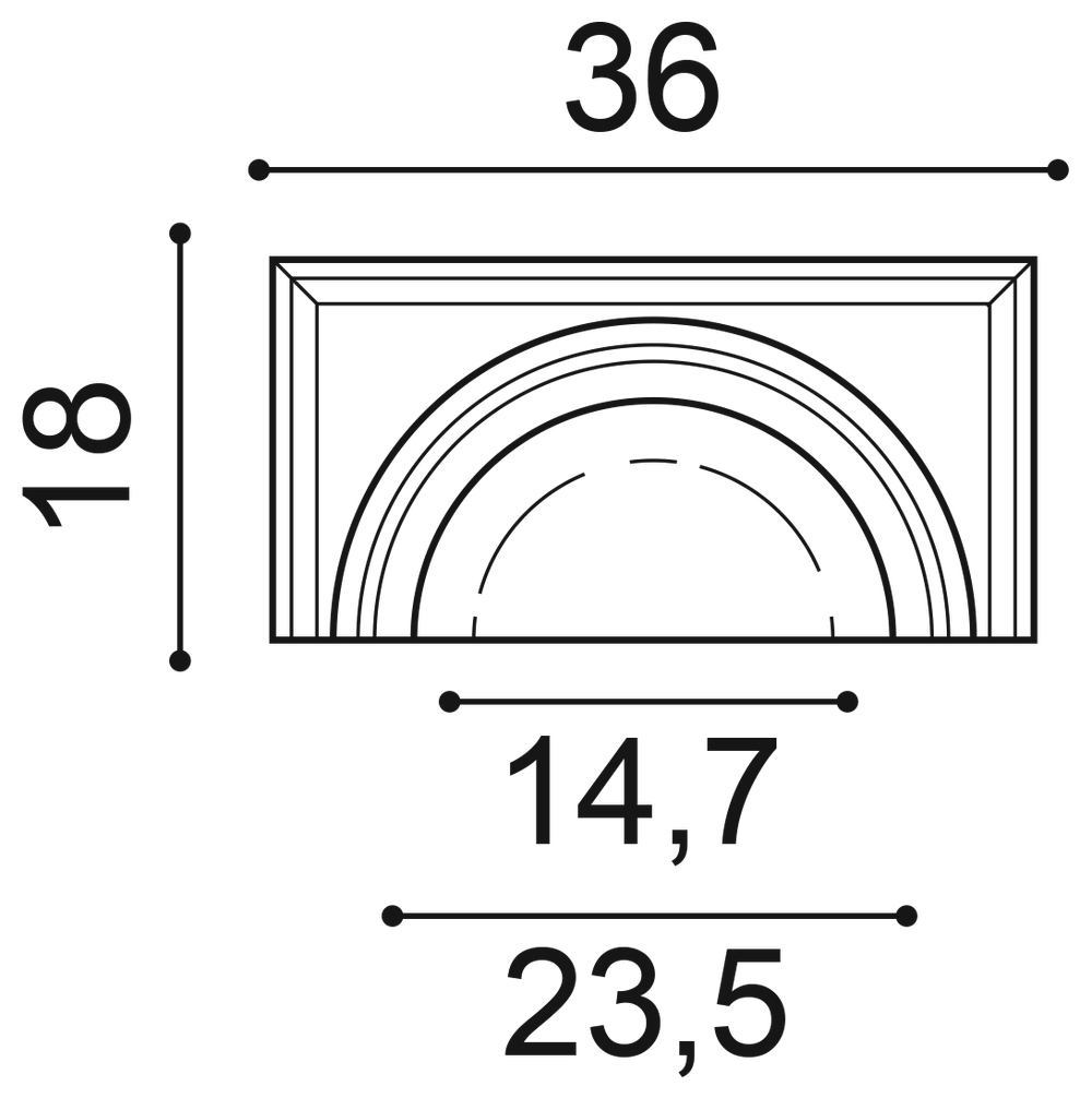 Капитель полуколонны K1121