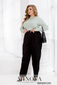 Брюки 2395-черный Minova