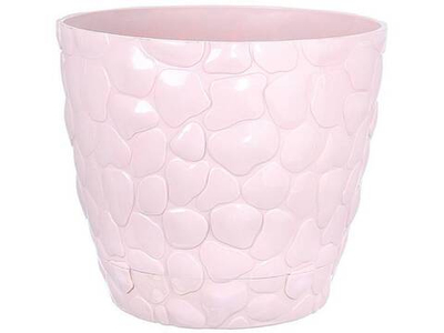 Кашпо Камни 2,6л с подставкой (чайная роза)