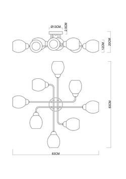 Потолочная люстра Arte Lamp