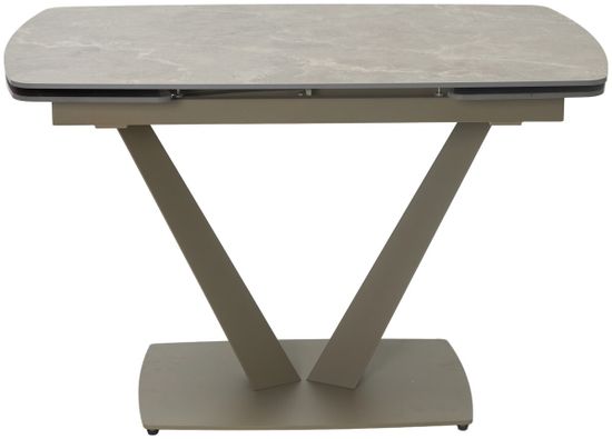 Стол ALATRI 120 MATT LATTE STONE SOLID CERAMIC / TAUPE