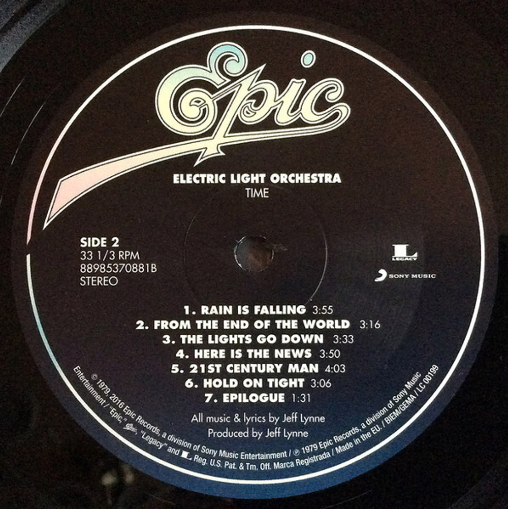 Electric Light Orchestra / Time (LP)
