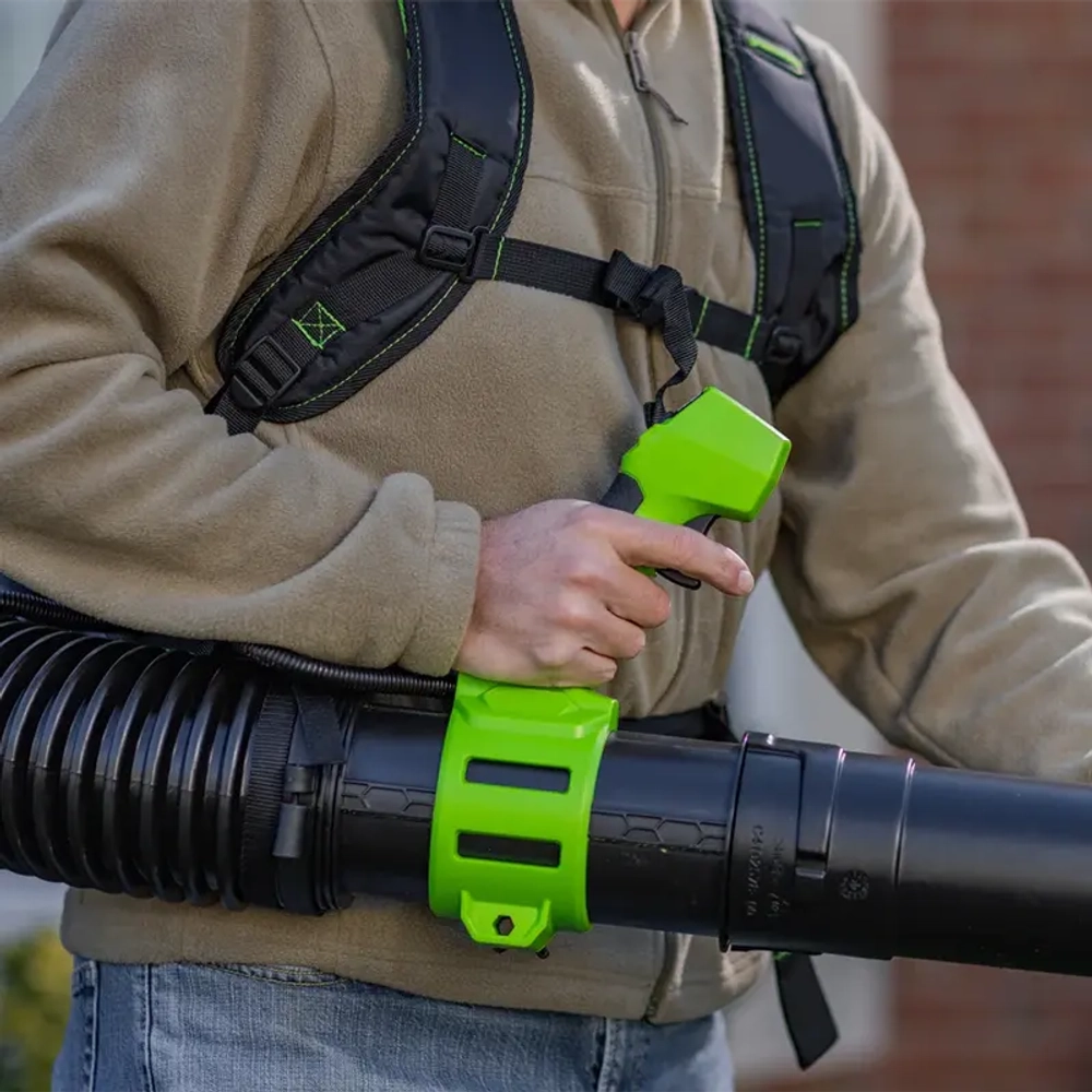 Greenworks GD40BPG2 40В ранцевая воздуходувка аккумуляторная (1 x 4 Ач, ЗУ) 78 м/с 2408107UB