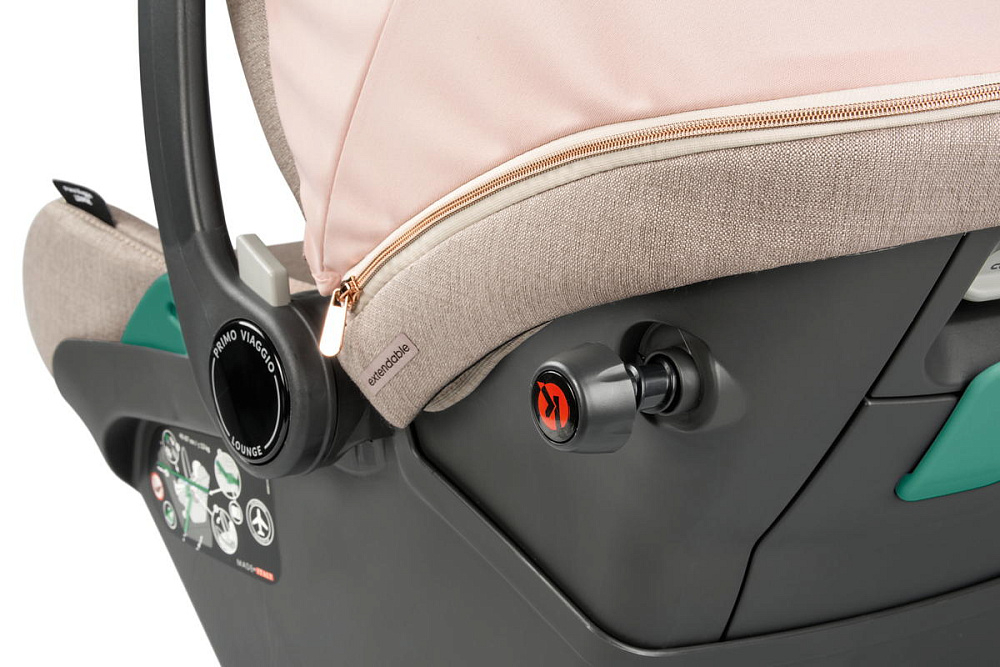 Коляска 3 в 1 Peg Perego Veloce Belvedere Lounge Mon Amour