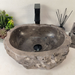 Раковина из мрамора Erozy Grey EM-65320 45*36*15 0890