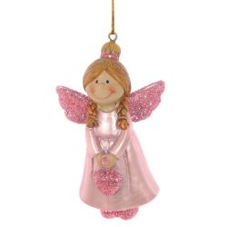 GAEM Украшение новогоднее "Ангелочек, L6 W4 H9,5 см, 2в.