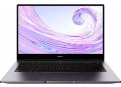 Ноутбук Huawei MateBook D 14 14", IPS, Intel Core i5 10210U 1.6ГГц, 8ГБ, 256ГБ SSD, Intel UHD Graphics , Windows 10, 53012JGN, серый