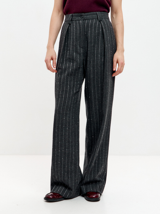 Брюки из шерсти