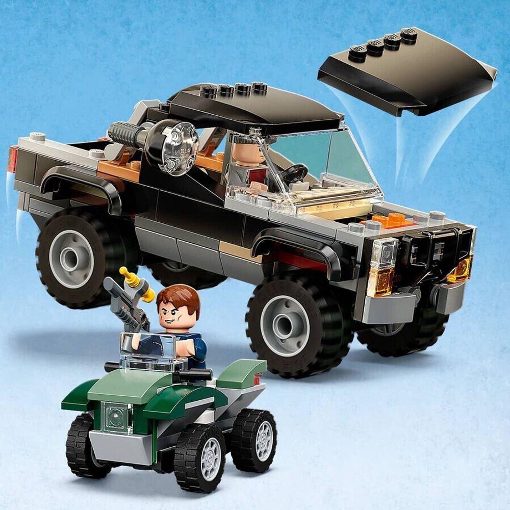 Конструктор LEGO Jurassic World 76950 Нападение трицератопса на пикап