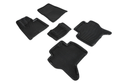 Коврики EVA 3D ромб для Mitsubishi Pajero IV 2006-н.в., Seintex.95323