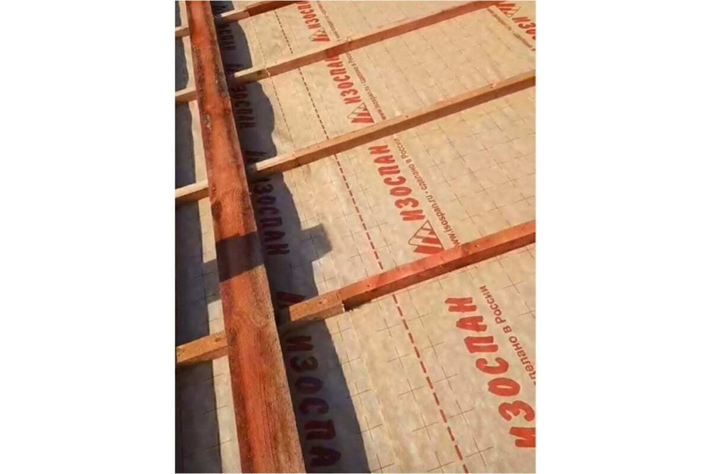 Ветро-влагозащитная трехслойная мембрана Изоспан АМ, 35 м2